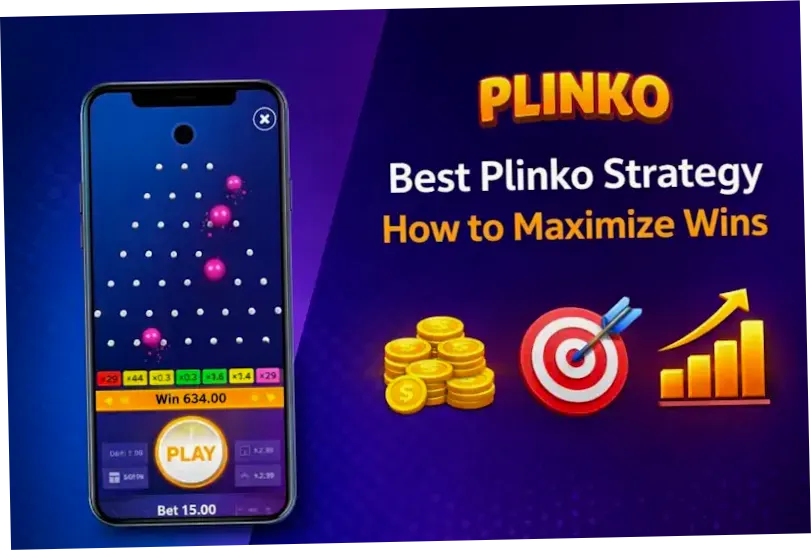 Plinko best strategy Pakistan — rows risk bankroll guide 2026